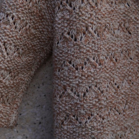 Vintage Handmade Knit Sweater/Coat - Picture 5 of 5